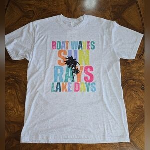 New Custom Made Lake Days T-shirt, Multiple Sizes Perfect Summer Tee